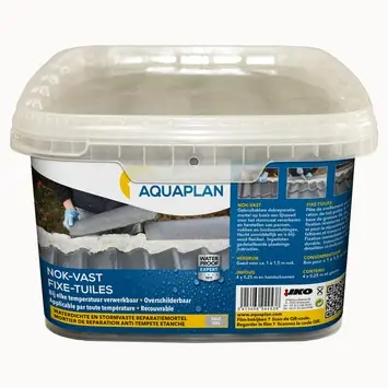 Aquaplan Nok-vast grijs 4 x 0,25 m 1,75 kg