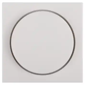 Gira ST55 centraalplaat dimmer wit