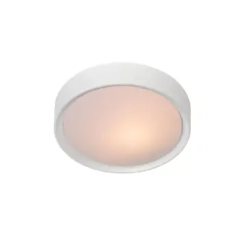 Lucide plafonnière Lex E27 ø 25 cm wit