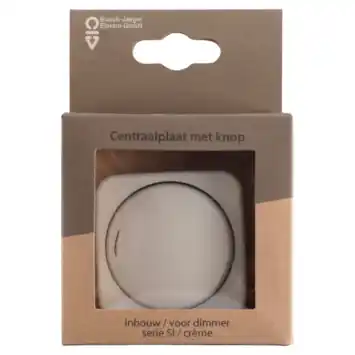 Busch-Jaeger Reflex SI Centraalplaat Dimmer Crème