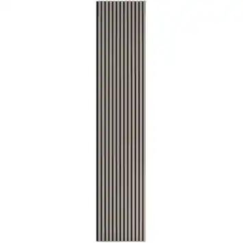 Kleurstaal lattenwand taupe 20 x 30 cm