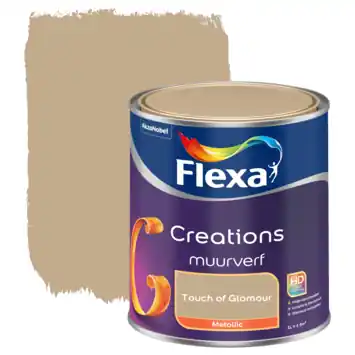 Flexa Creations muurverf mat touch of glamour 1 liter