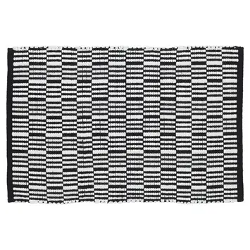Sealskin Bandra badmat zwart 60x90 cm