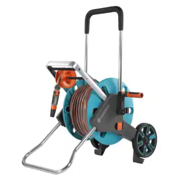 Gardena slangenwagen CleverRoll M (incl. 20m slang, koppelingen en tuinspuit)