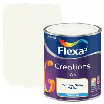 Flexa Creations binnenlak morning snow zijdeglans 750 ml