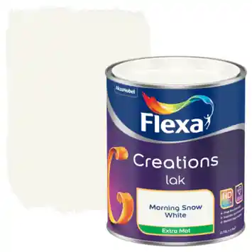 Flexa Creations binnenlak extra mat morning snow 750 ml