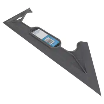 Handson verf- en behangliniaal zwart 40 cm