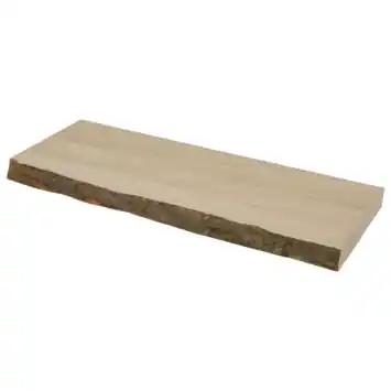 Duraline wandplank eikenfineer met schors 60x23,5 cm 38 mm
