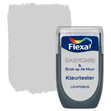 Flexa Strak op de muur Easycare lichtgrijs kleurtester 30 ml