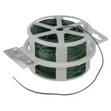 Talen tools metaaldraad geplastificeerd groen 1,2 mm 50 m