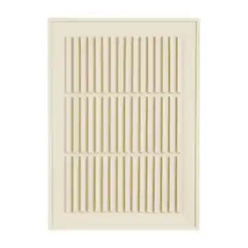 Muurdecoratie donker grijs FSC 100% - l50xb70xh2cm