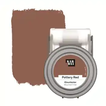 KARWEI Kleurtester muurverf mat 55ml pottery red