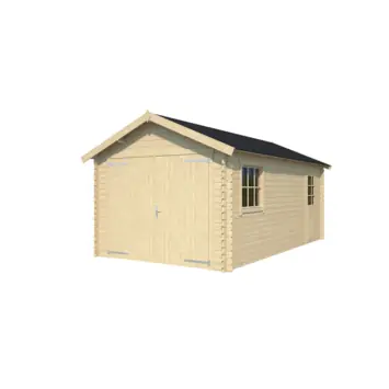 Garage Dillon vurenhout onbehandeld 300 x 540 cm