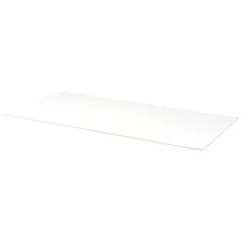 MDF-plaat 1-zijdig wit gelakt 122 x 61 cm 3 mm