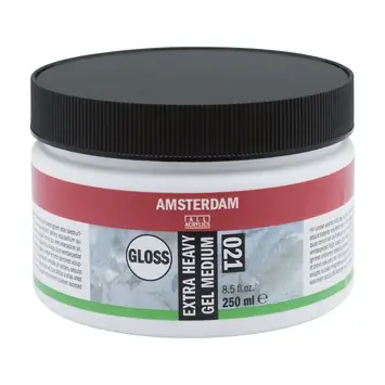 Amsterdam verf extra heavy gel medium glans 250ml