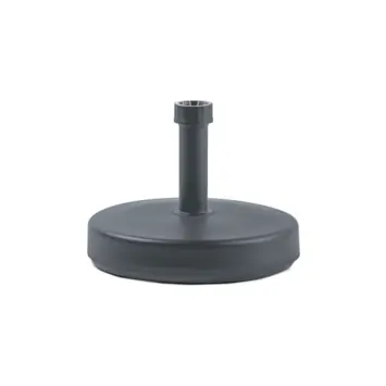 Handson parasolvoet vulbaar basic grijs rond 46 x 46 x 39 cm