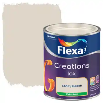 Flexa Creations binnenlak extra mat sandy beach 750 ml