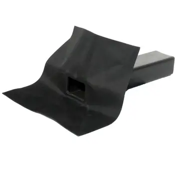 Aquaplan EPDM hemelwaterafvoer horizontaal 90° 60 x 80 mm