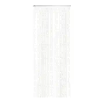Livn deurgordijn Twinkle wit 90x210 cm