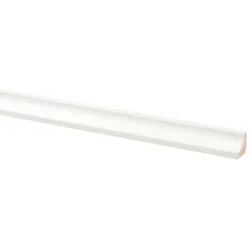 Hollat grenen wit gegrond 16 x 16 mm 270 cm