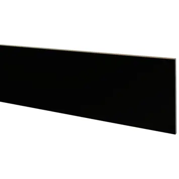 CanDo  Traprenovatie Stootbord Zwart 20x130 cm - 3 Stuks