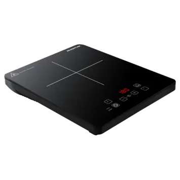 Inventum KI120T - Inductie kookplaat - 1 kookzone - 2000 watt - 10 standen - Zwart