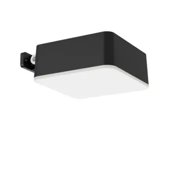 Philips solar wandlamp vierkant Vynce zwart