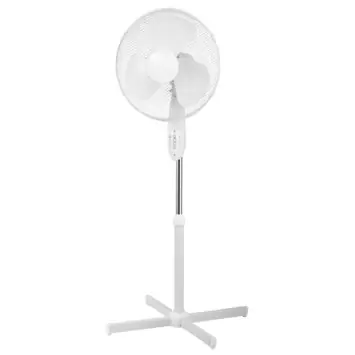 Handson statiefventilator Portland 40 cm wit met afstandbediening