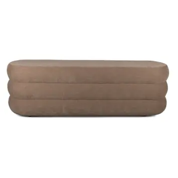 KARWEI eetkamerbank Lins taupe lang