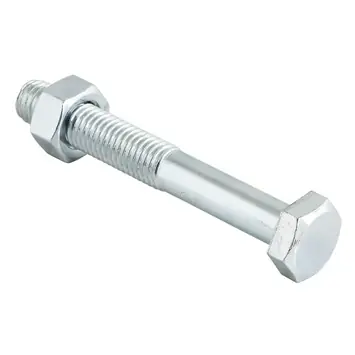 KARWEI zeskantbout deeldraad M12x90 mm 10 stuks
