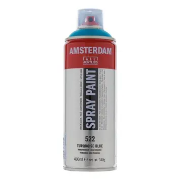 Amsterdam verf acrylverfspray turkooisblauw 400ml