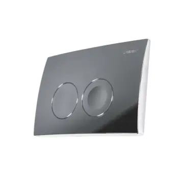 Geberit Delta 21 bedieningspaneel chroom