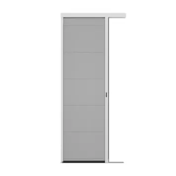 Bruynzeel plisséhordeur S900 E 96x206-209 cm wit