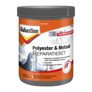 Alabastine polyester en metaal reparatieset