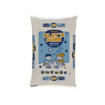 Play 'n Pure gewassen speelzand 20 kg