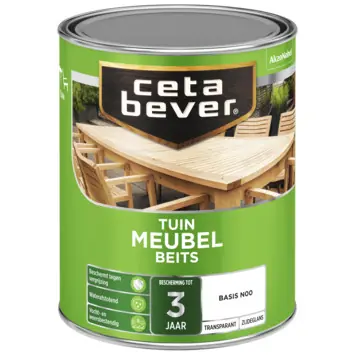 CetaBever Tuinmeubelbeits zijdeglans transparant 1 liter