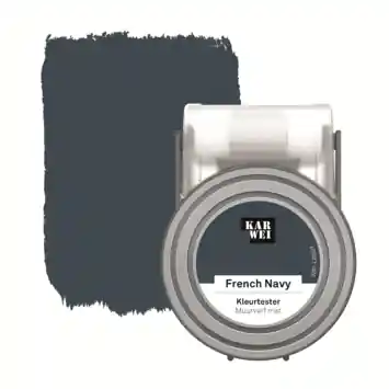 KARWEI Kleurtester muurverf mat 55ml french navy