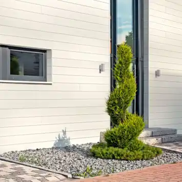 Dumaclin PVC gevelbekleding 18,5x240 cm crème, 2.66m² per pak