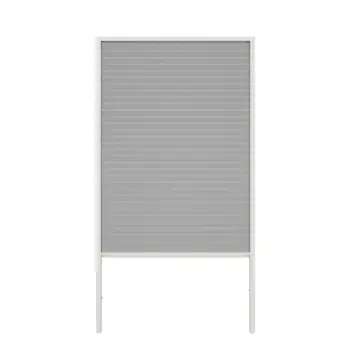 Bruynzeel plisséhor raam S500 63x155 cm wit