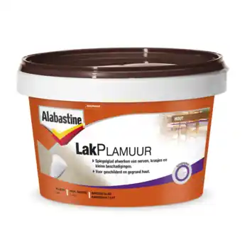 Alabastine lakplamuur wit 800 g