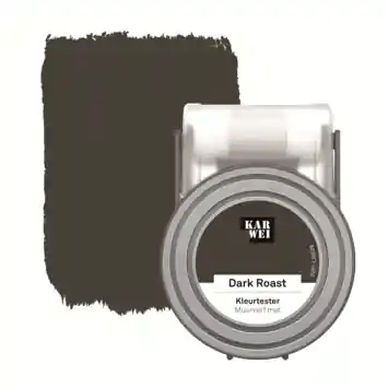 KARWEI Kleurtester muurverf mat 55ml dark roast