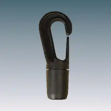 Patenthaak nylon voor elastiek 6-MM