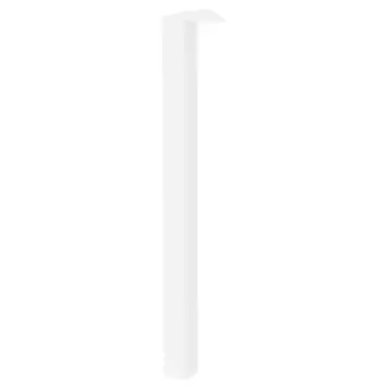 Duraline meubelpoot vierkant wit staal 5x5x72 cm
