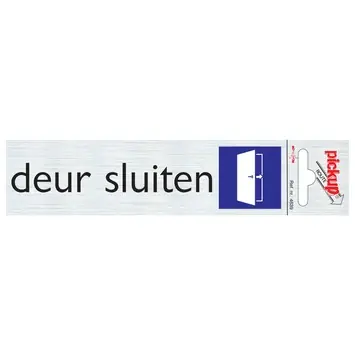 Pickup route 165x44 deur sluiten