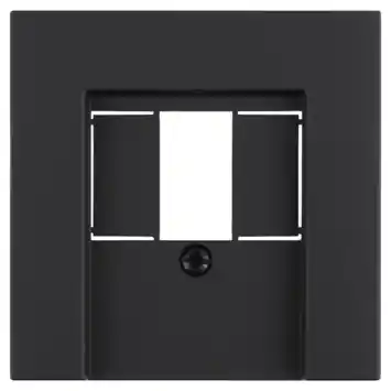Gira E2 Afdekplaat USB Mat Zwart