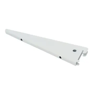 Plankdrager dubbel 22 cm wit