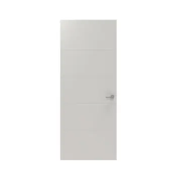 Lundia binnendeur Bord Tre 2A01 wit gegrondverfd opdek links 88 x 211.5 cm