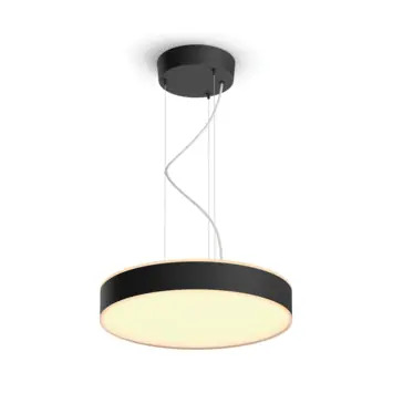 Philips Hue Enrave hanglamp, zwart 47cm
