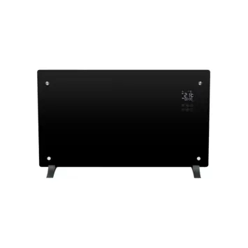 Eurom Alutherm Verre 1500 Watt Zwart met Wifi