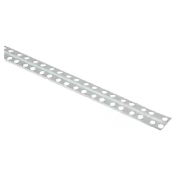 Stucstopprofiel aluzink staal voor 3 mm laagdikte 260 cm